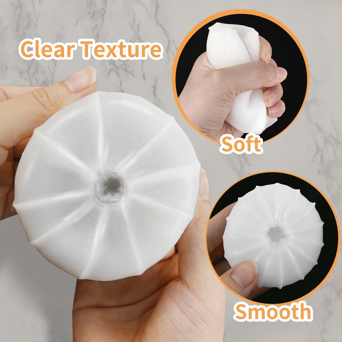 ZQYSING 2 Pcs Pumpkin Candle Molds for Candle Making, Set of Large + Small Halloween Silicone Molds for Candles Wax Soap Gypsum Epoxy Resin Fall Thanksgiving Home Decor Handmade Gift