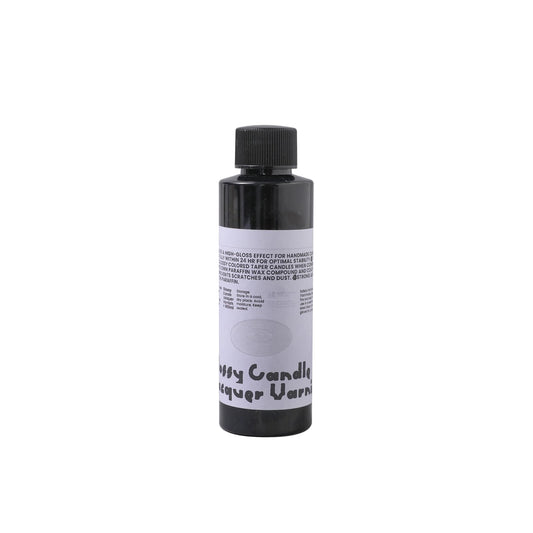 BOOWAN NICOLE Water-Based Glossy Candle Lacquer Varnish 1.69pt with Volumetric Cylinder - Scratch & Dust Resistant, Candle Lacquer Varnish Ideal for Paraffin and Other Wax (A0447)