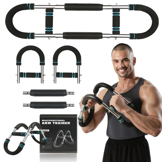 Twister Arm Trainer, Adjustable Twisting Arm, Chest Exerciser for Men, Chest Workout Equipment, Portable Spring Clamp Chest Exerciser for Home Fitness Equipment, Strengthen Upper Body Muscles